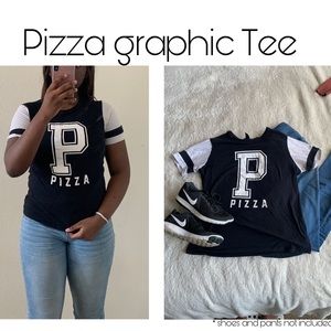 Pizza Graphic Tee